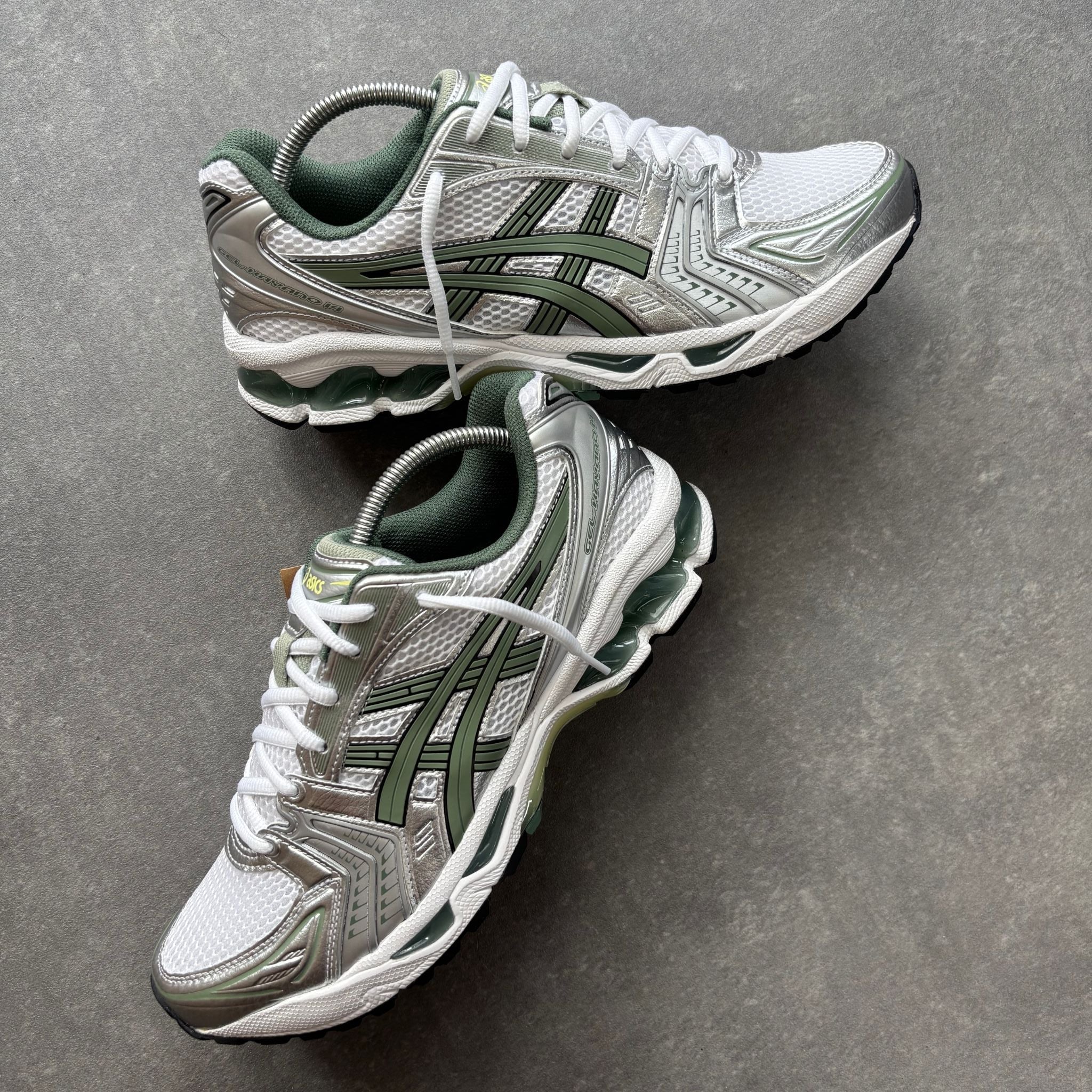 ASICS GEL-KAYANO 14 WHITE/SLATE GREY