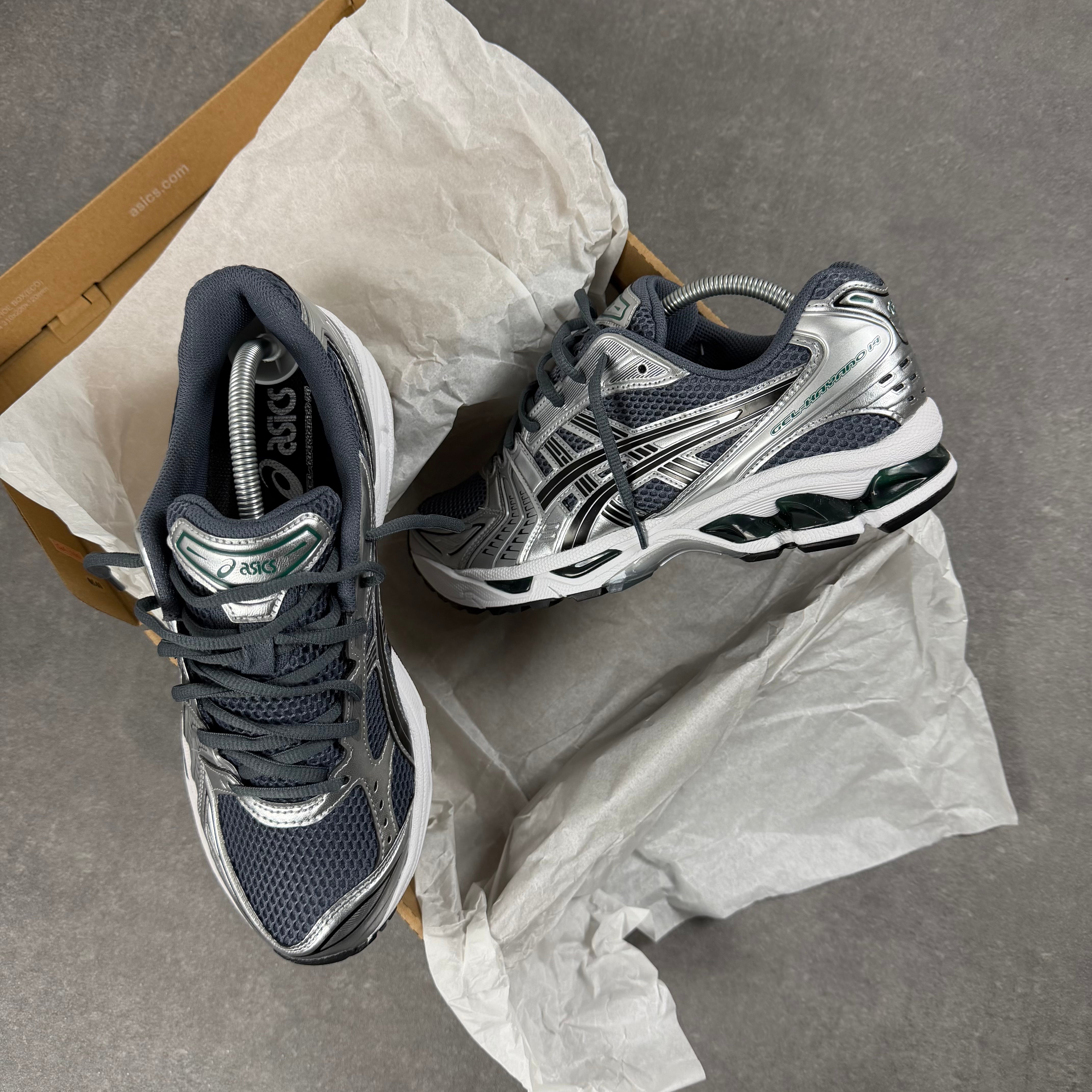 ASICS GEL-KAYANO 14 METROPOLIS JASPER GREEN