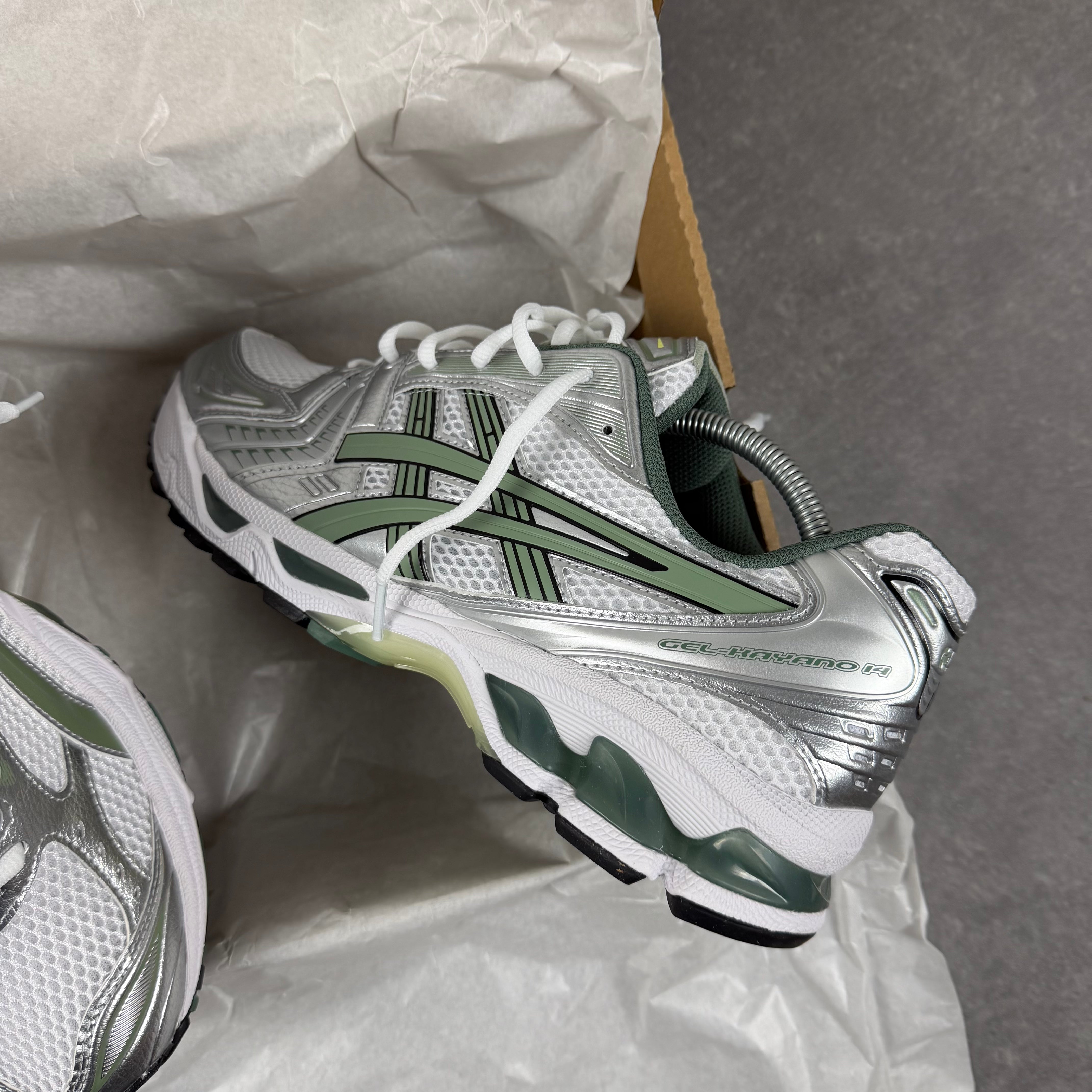 ASICS GEL-KAYANO 14 WHITE/SLATE GREY