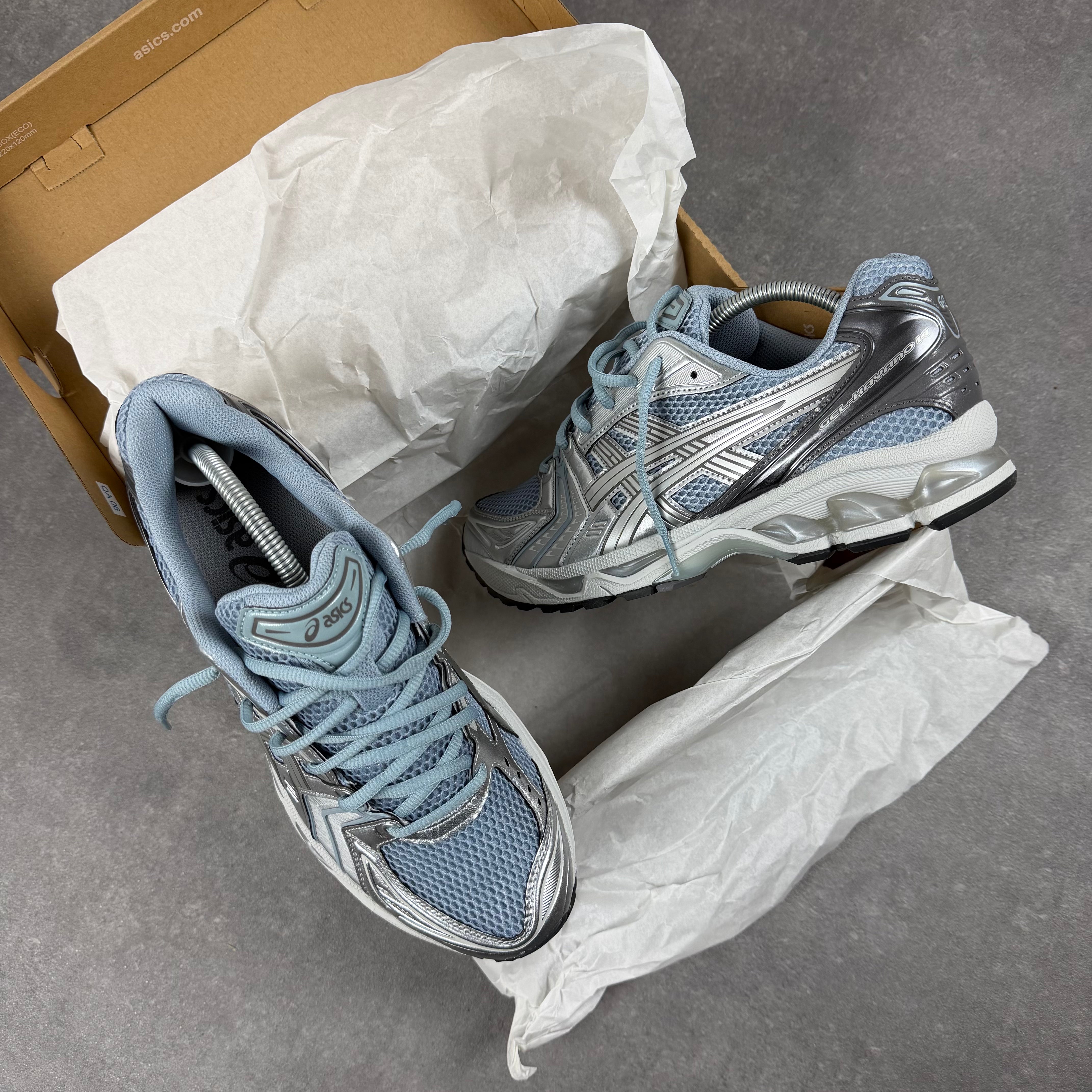 ASICS GEL-KAYANO 14 DOLPHIN PURE SILVER