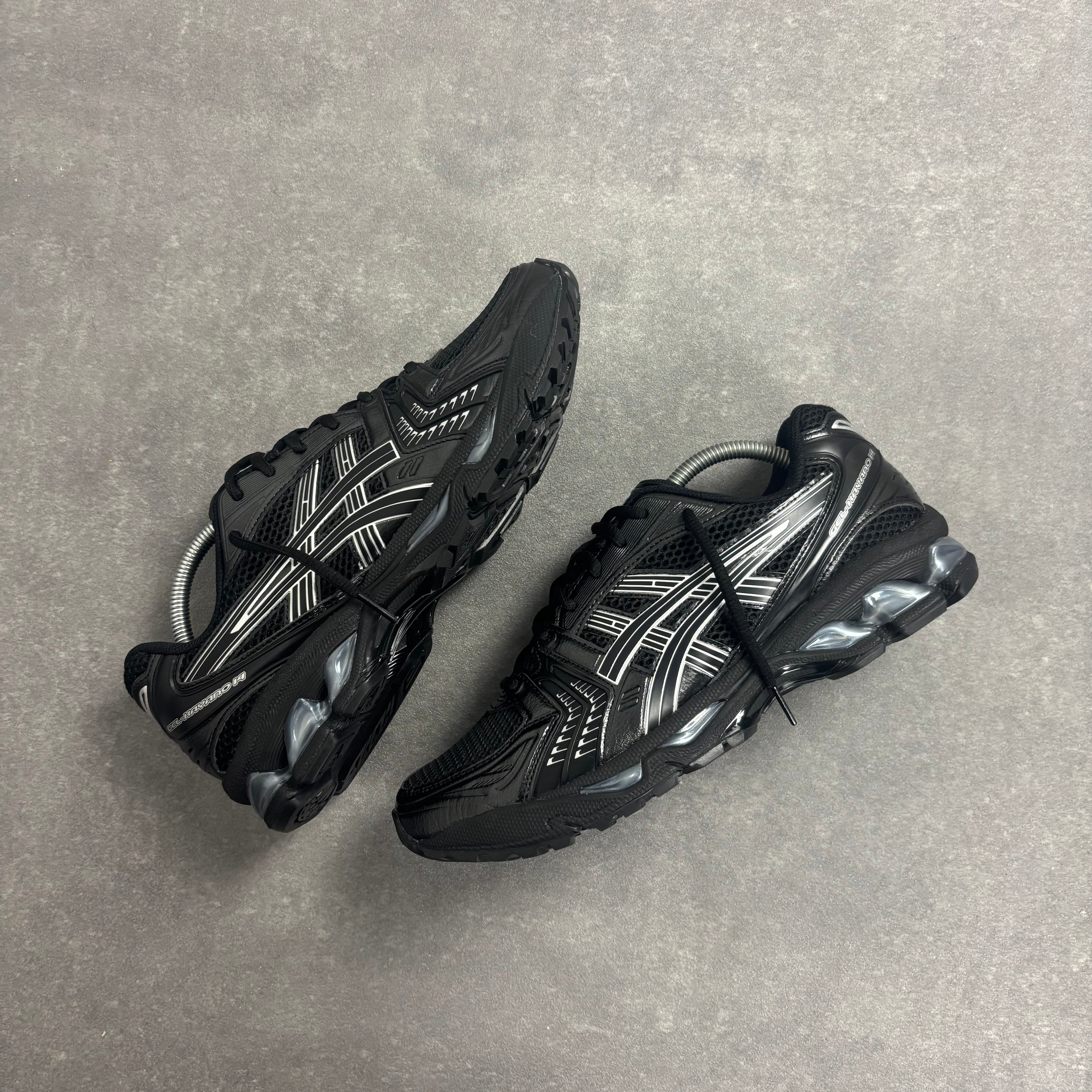 ASICS GEL-KAYANO 14 BLACK/PURE SILVER