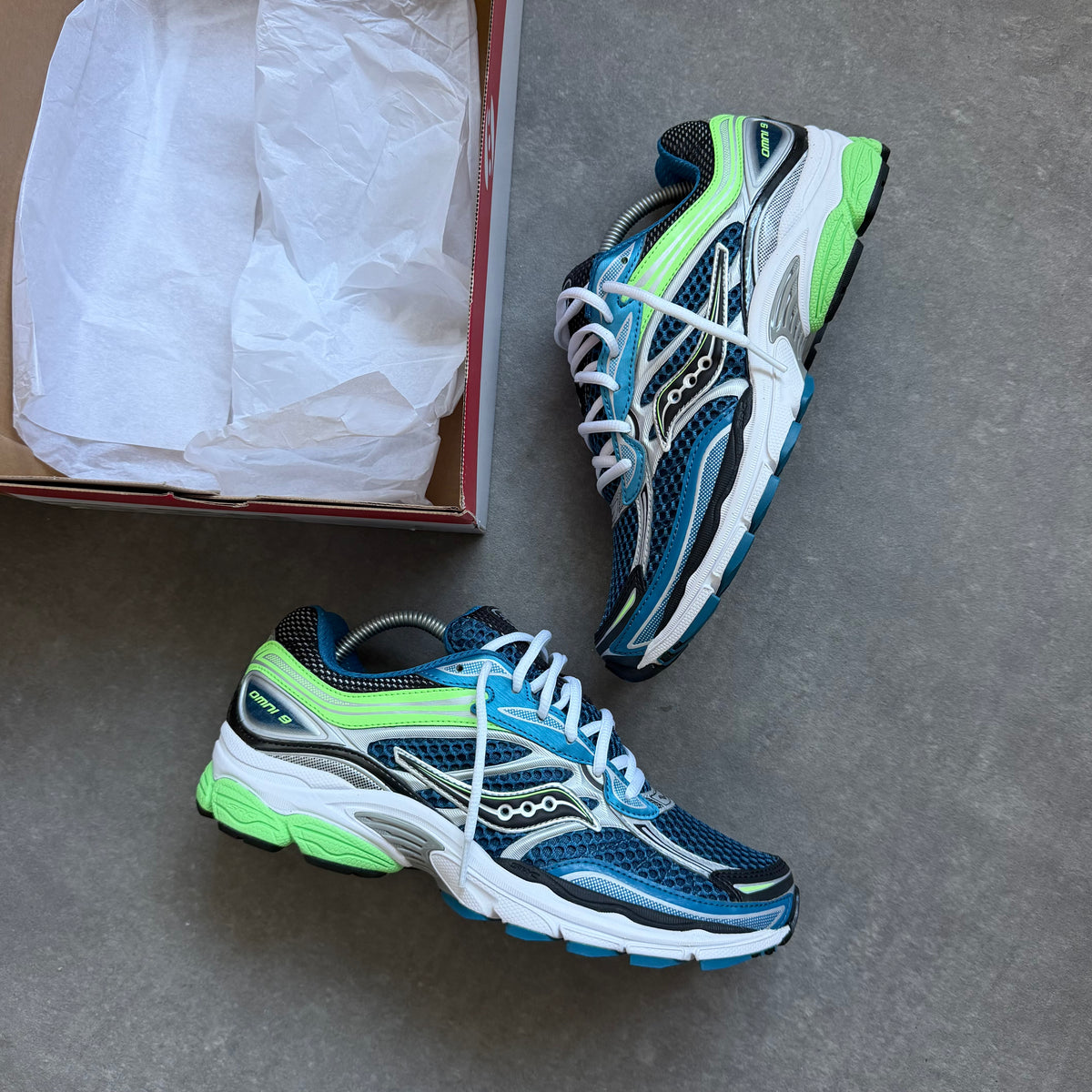 Saucony ProGrid Omni 9 'Blue Lime'