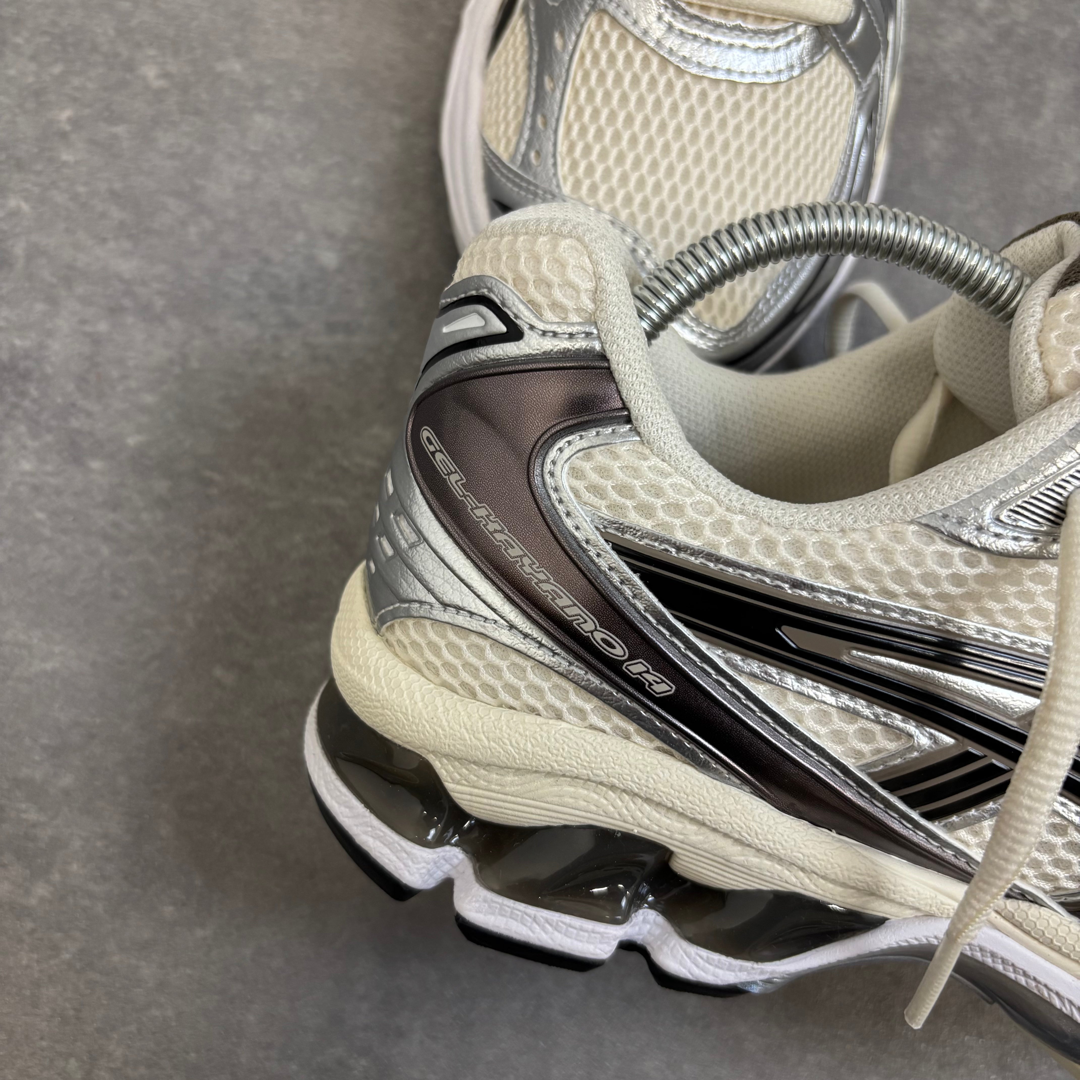 ASICS GEL-KAYANO 14 CREAM BLACK